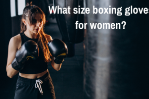What size boxing gloves for women?