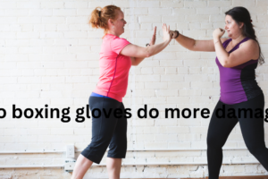 Do boxing gloves do more damage?