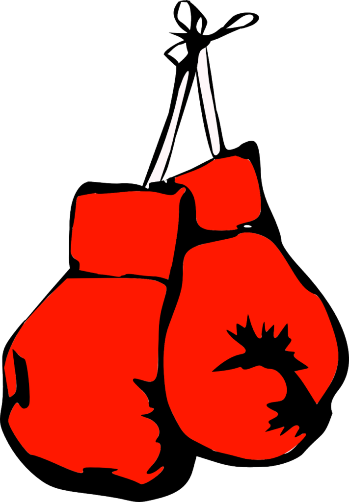 What force does a boxing glove reduce?